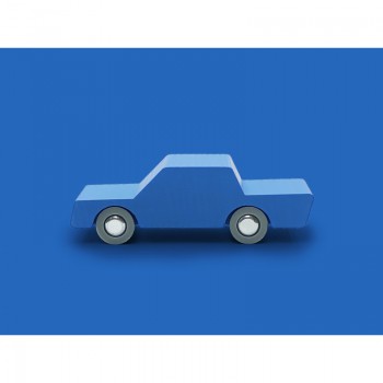 WaytoPlay Heen & Weer auto - blauw