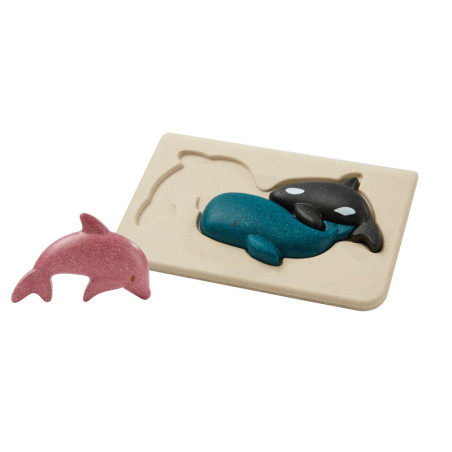 Plan Toys Houten Sealife puzzel