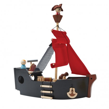 Plan Toys Houten Piratenschip
