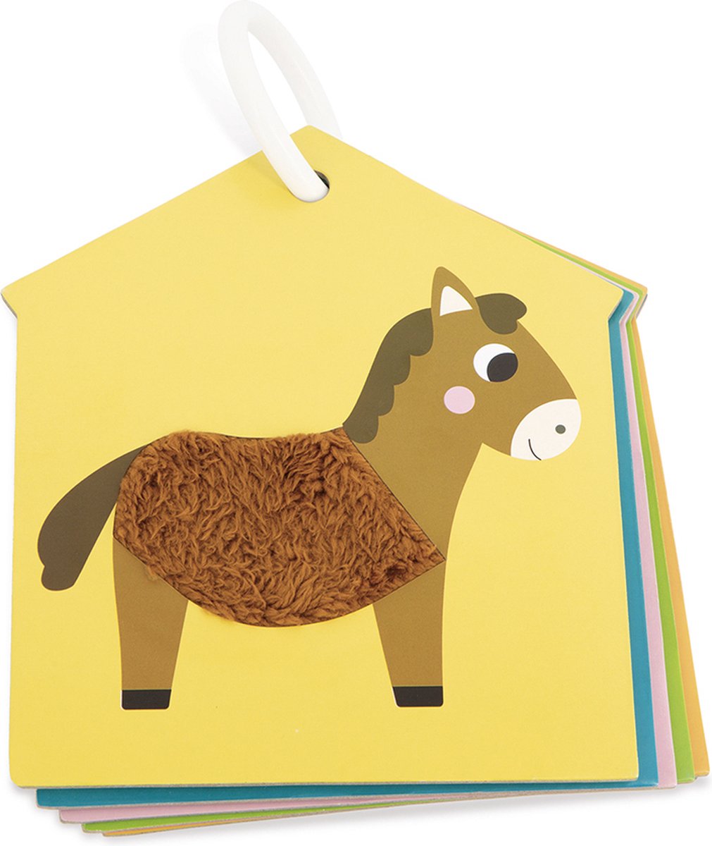 "Tactiele boerderijkaarten van Janod – ontdekken met handen en ogen"