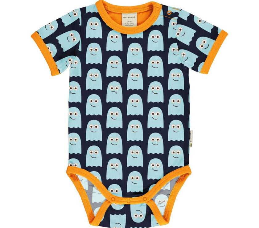 Maxomorra Classics Romper Ghost
