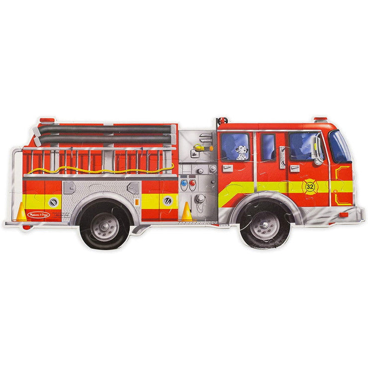 Melissa & Doug - Brandweer Vloerpuzzel 24 st.