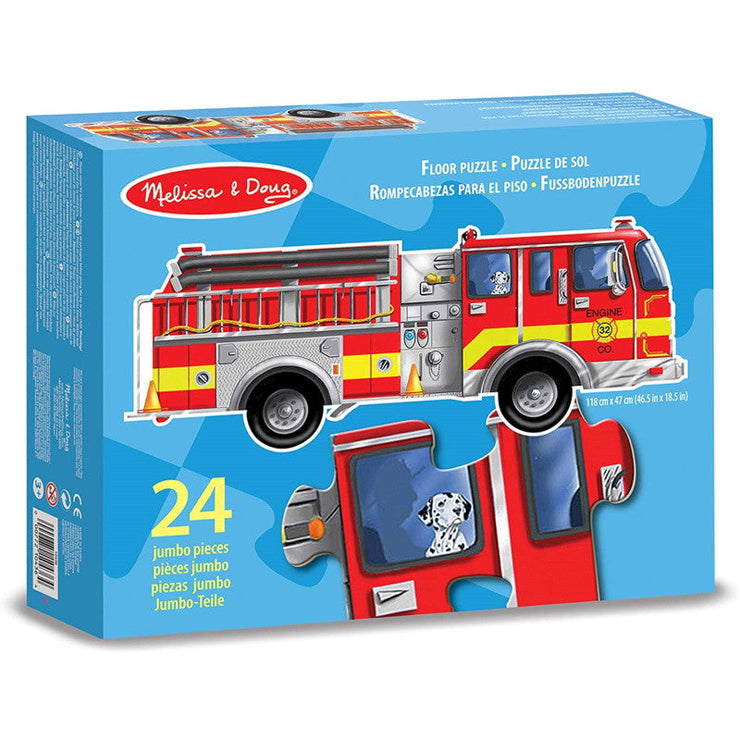 Melissa & Doug - Brandweer Vloerpuzzel 24 st.