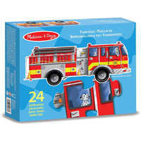 Melissa & Doug - Brandweer Vloerpuzzel 24 st.