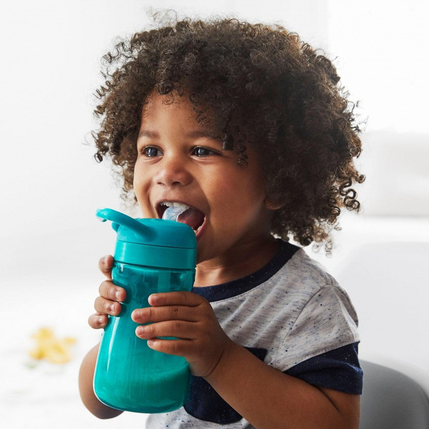 OXO Tot Adventure Water Bottle Teal - antilekbeker (350 ml)