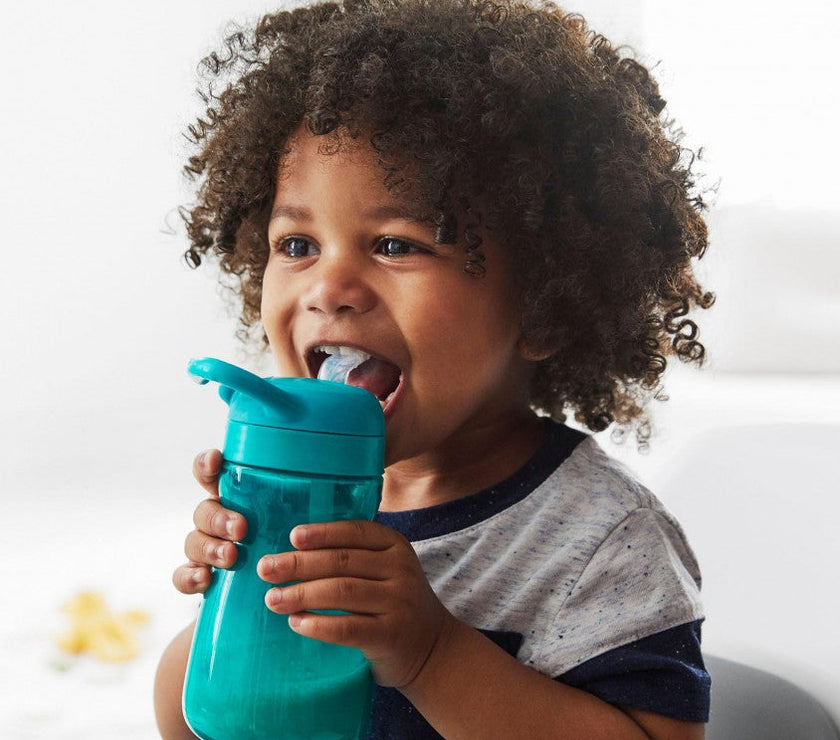 OXO Tot Adventure Water Bottle Teal - antilekbeker (350 ml)