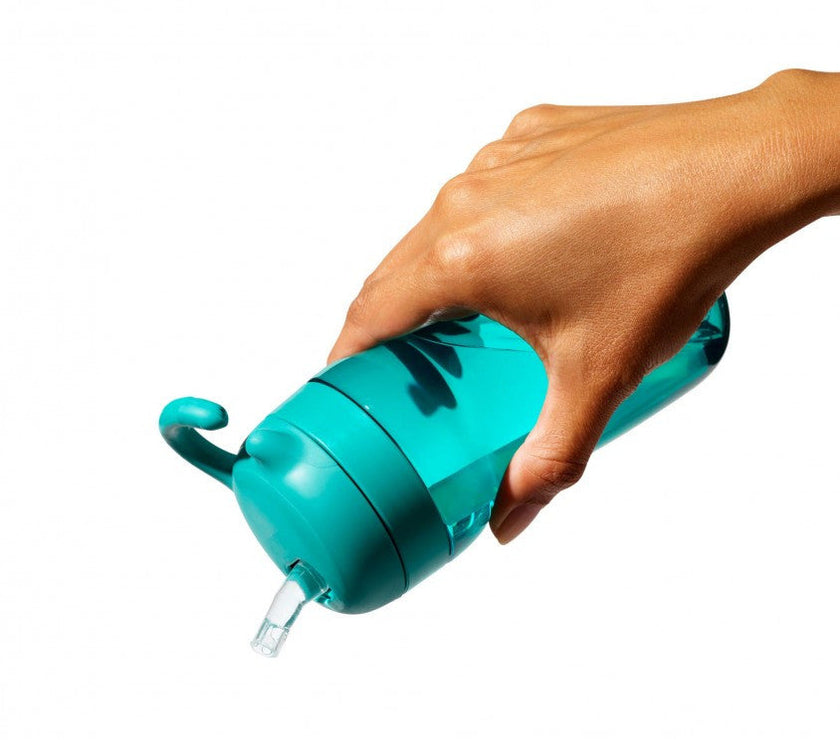 OXO Tot Adventure Water Bottle Teal - antilekbeker (350 ml)