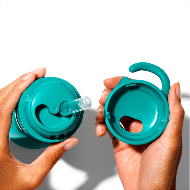 OXO Tot Adventure Water Bottle Teal - antilekbeker (350 ml)