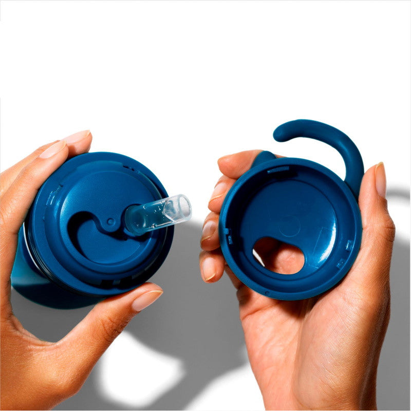 OXO Tot Adventure Water Bottle Navy - antilekbeker (350 ml)