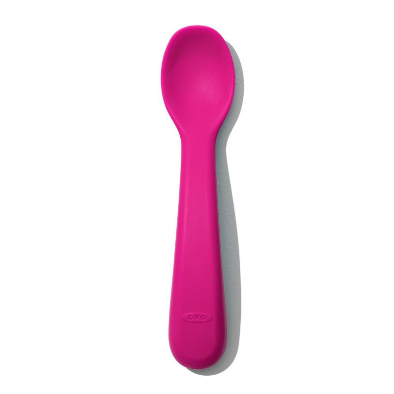 OXO Tot set van 2 silicone lepels Roze