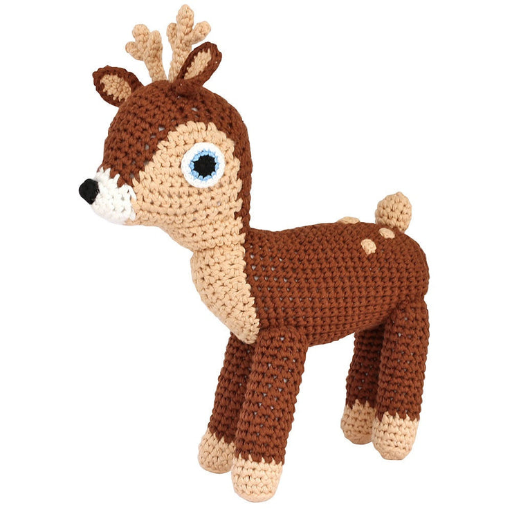 Sindibaba knuffel hert gehaakt