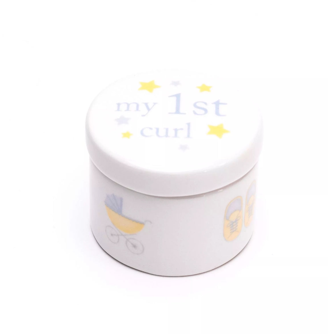 Bewaarset eerste tandje, haarlok en spaarpot – perfect kraamcadeau voor babyjongens