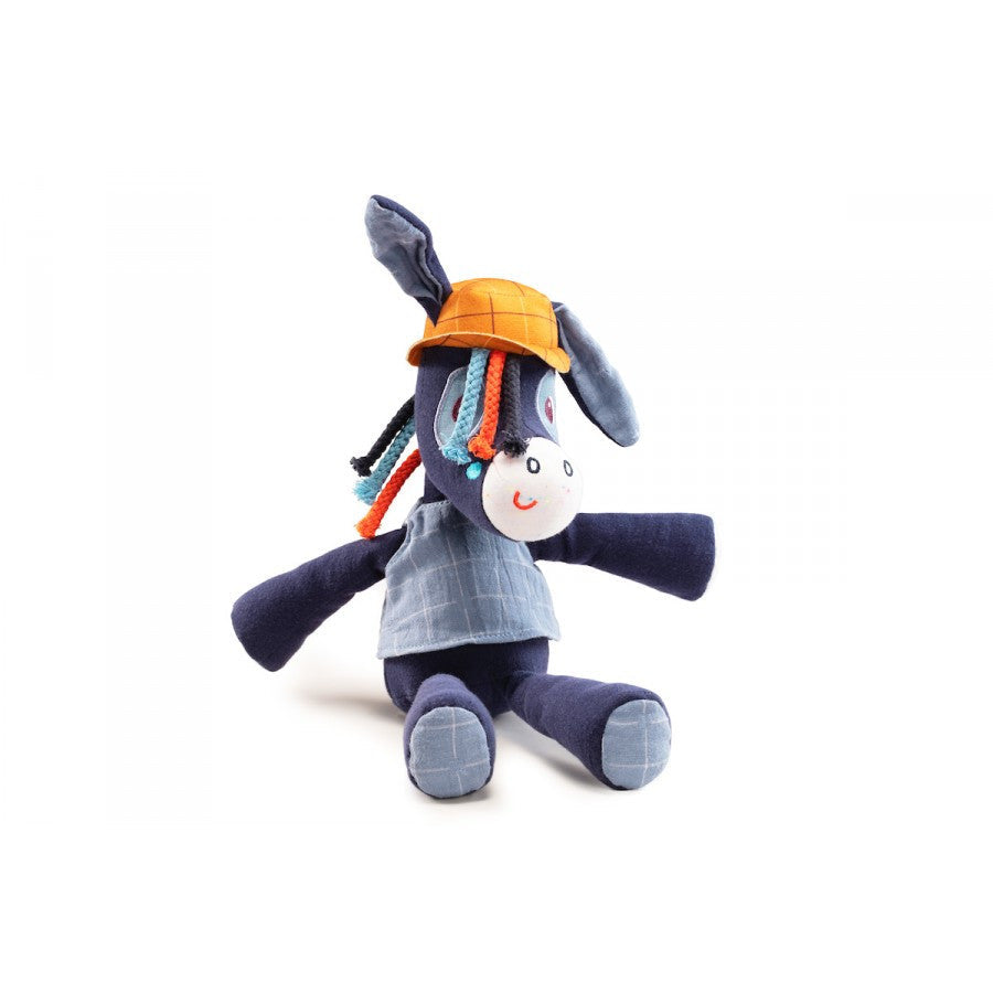 Lilliputiens knuffel Ignace het Ezeltje in geschenkdoos - eco