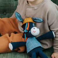 Lilliputiens knuffel Ignace het Ezeltje in geschenkdoos - eco