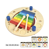 I'm Toy Houten muziekcenter - Regenboog