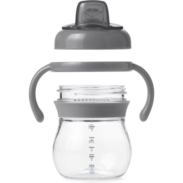 OXO Tot Transitions antilekbeker met zachte tuit Grey (150 ml)