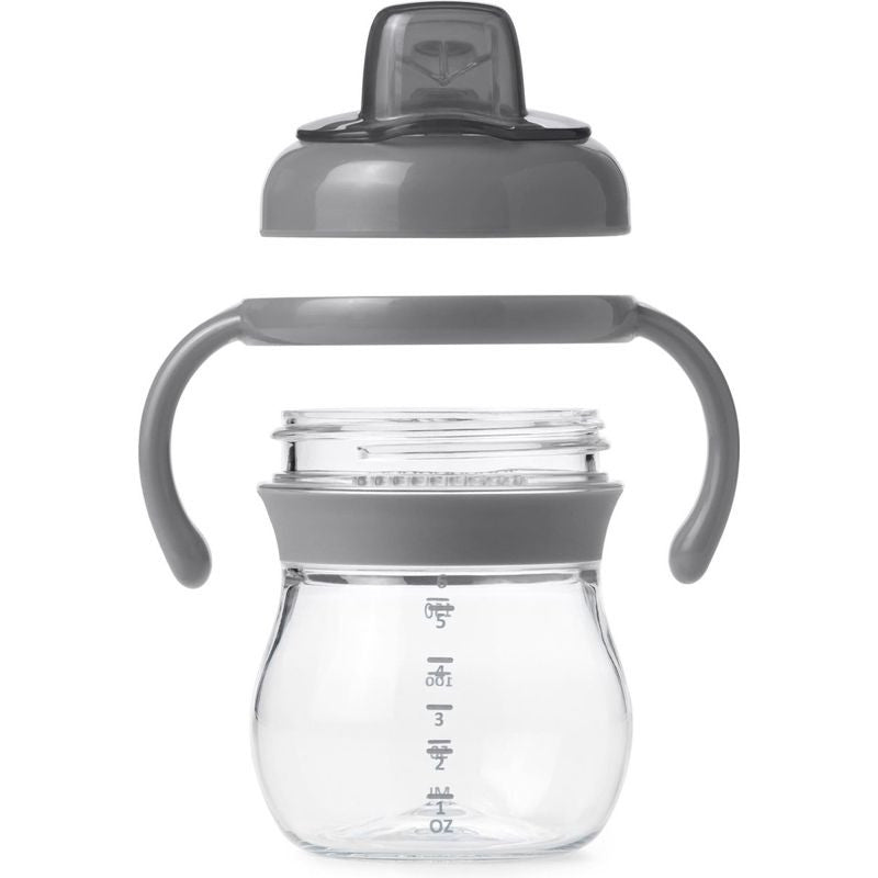 OXO Tot Transitions antilekbeker met zachte tuit Grey (150 ml)