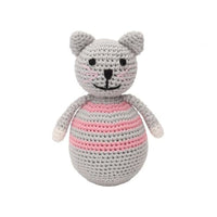 Sindibaba Tuimelaar Kat Kitty - grijs / roze