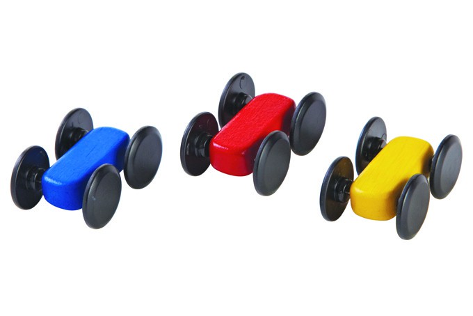 Plan Toys Racebaan - houten speelgoed