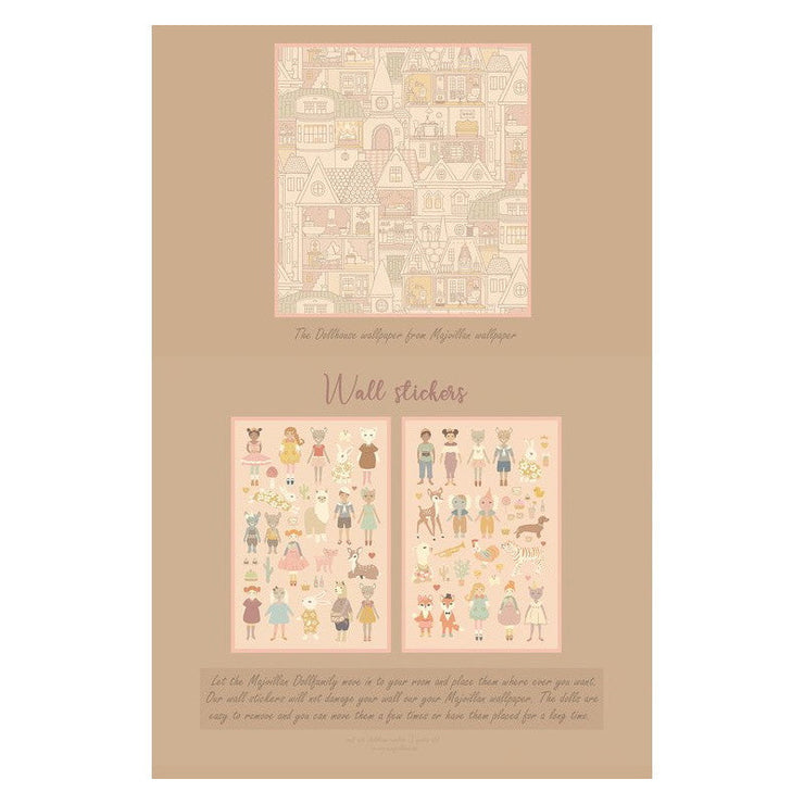 Majvillan Behang Stickers Dollhouse