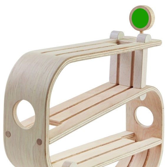 Plan Toys Racebaan - houten speelgoed