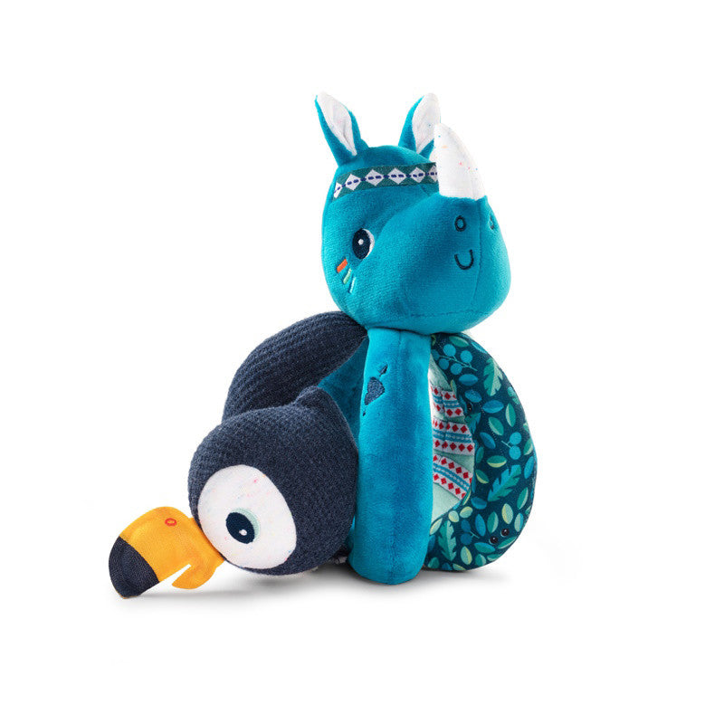 Lilliputiens Grijprammelaar neushoorn Marius