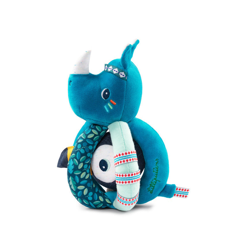 Lilliputiens Grijprammelaar neushoorn Marius