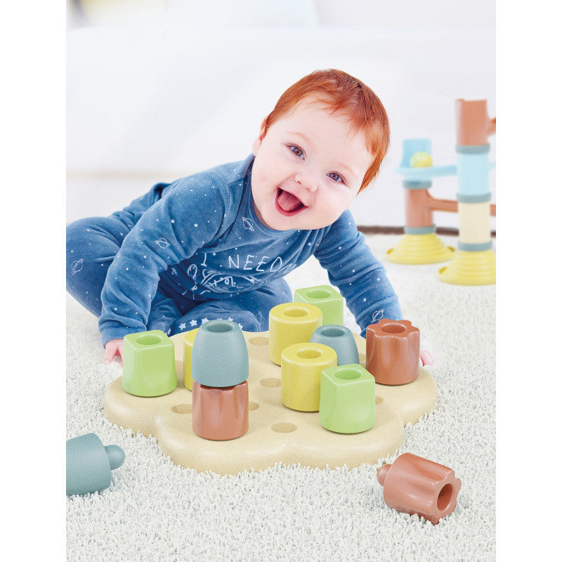 Quercetti PlayBio Chunky Peggy Pinnen 13 delig