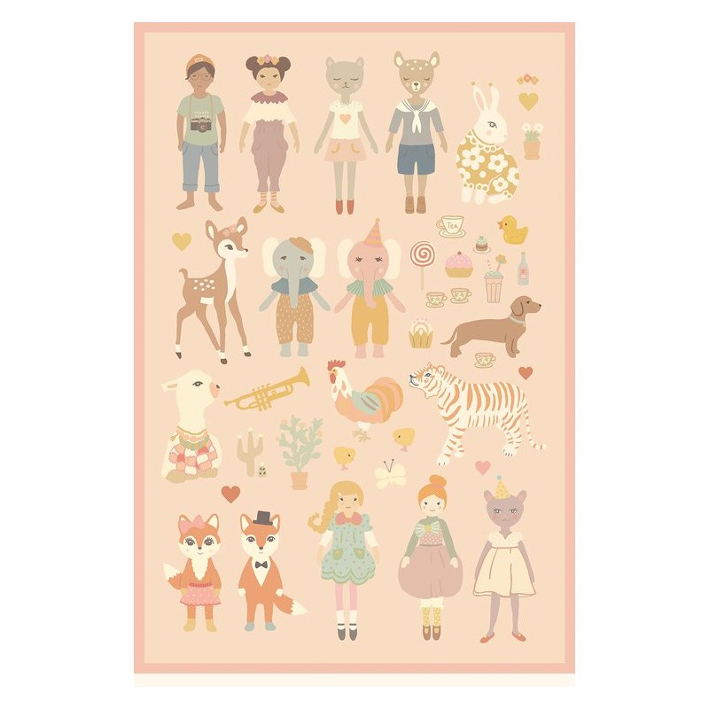 Majvillan Behang Stickers Dollhouse