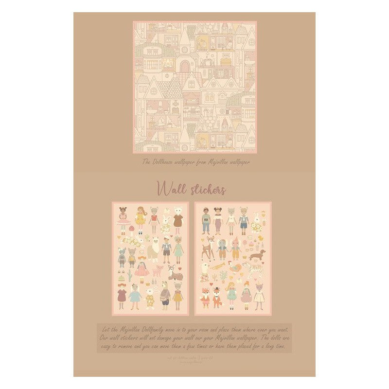 Majvillan Behang Stickers Dollhouse