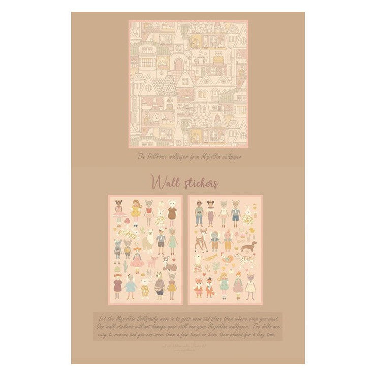 Majvillan Behang Stickers Dollhouse