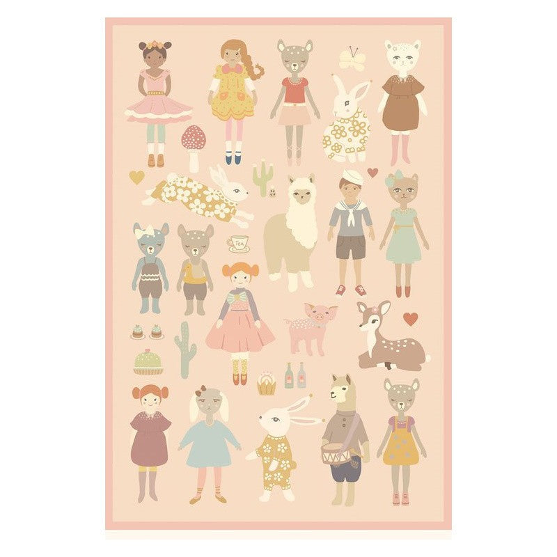 Majvillan Behang Stickers Dollhouse