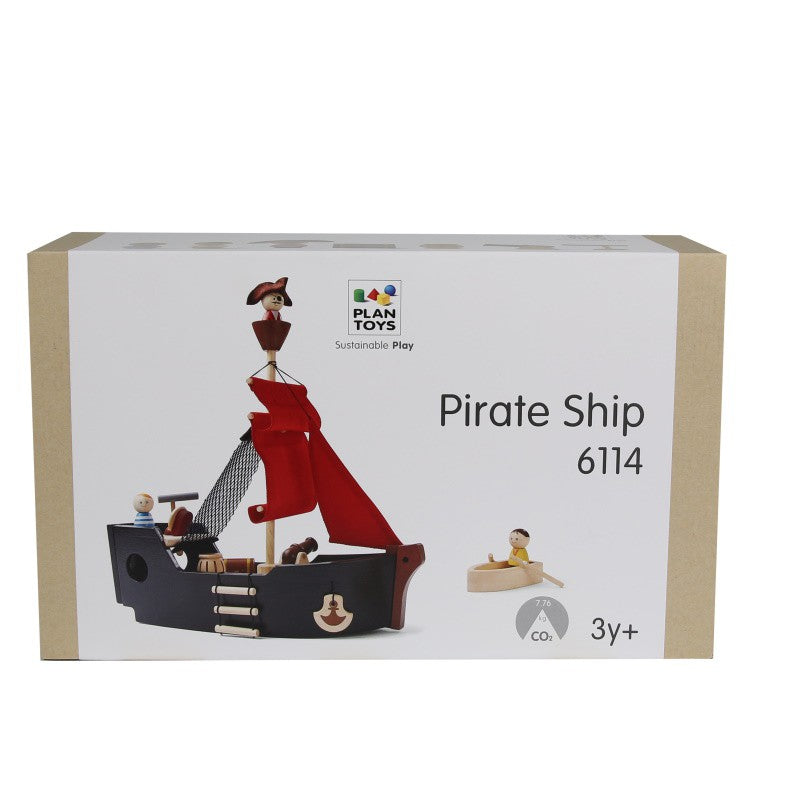 Plan Toys Houten Piratenschip