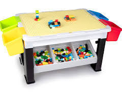 Blokken bouw tafel 300 pcs Eddy Toys