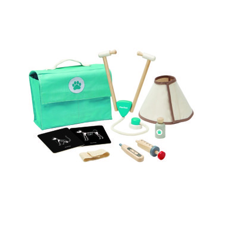 Plan Toys Dierenarts set