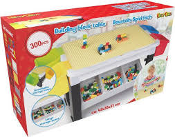 Blokken bouw tafel 300 pcs Eddy Toys