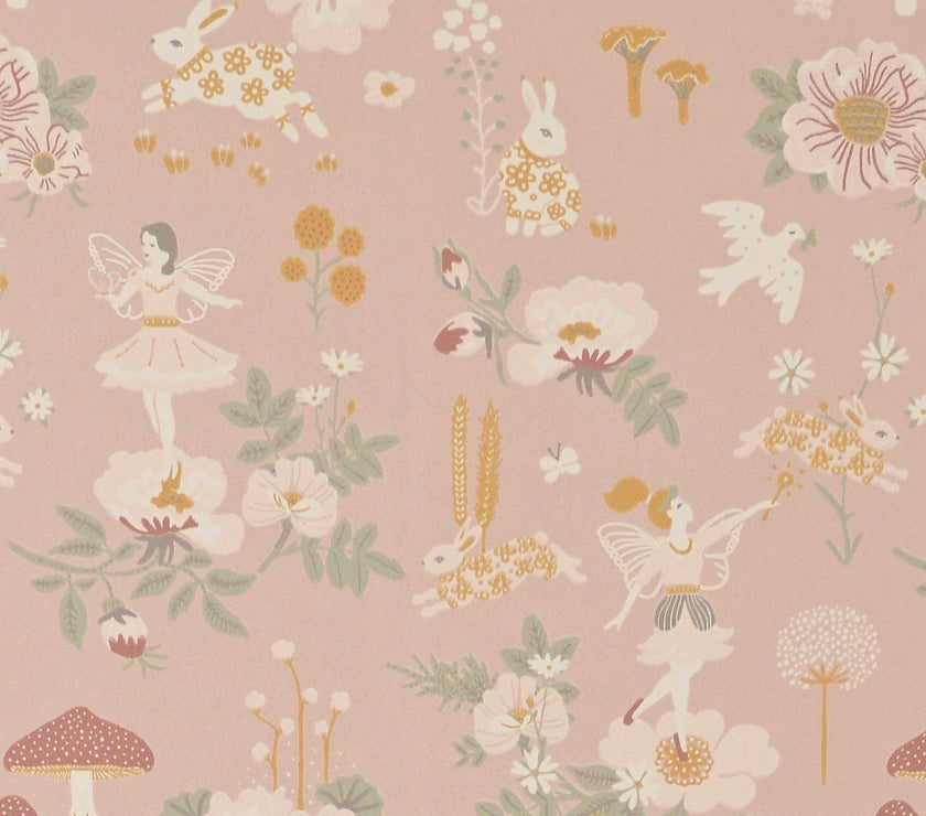 Majvillan Quilt Deken - Old Garden Pink