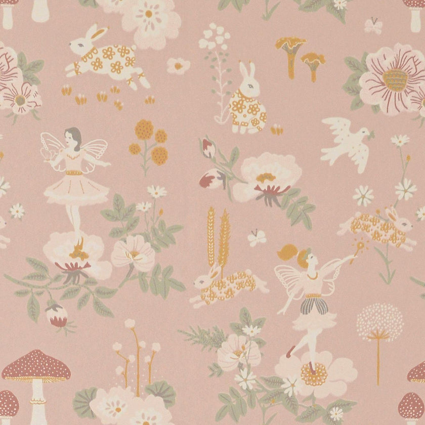 Majvillan Quilt Deken - Old Garden Pink