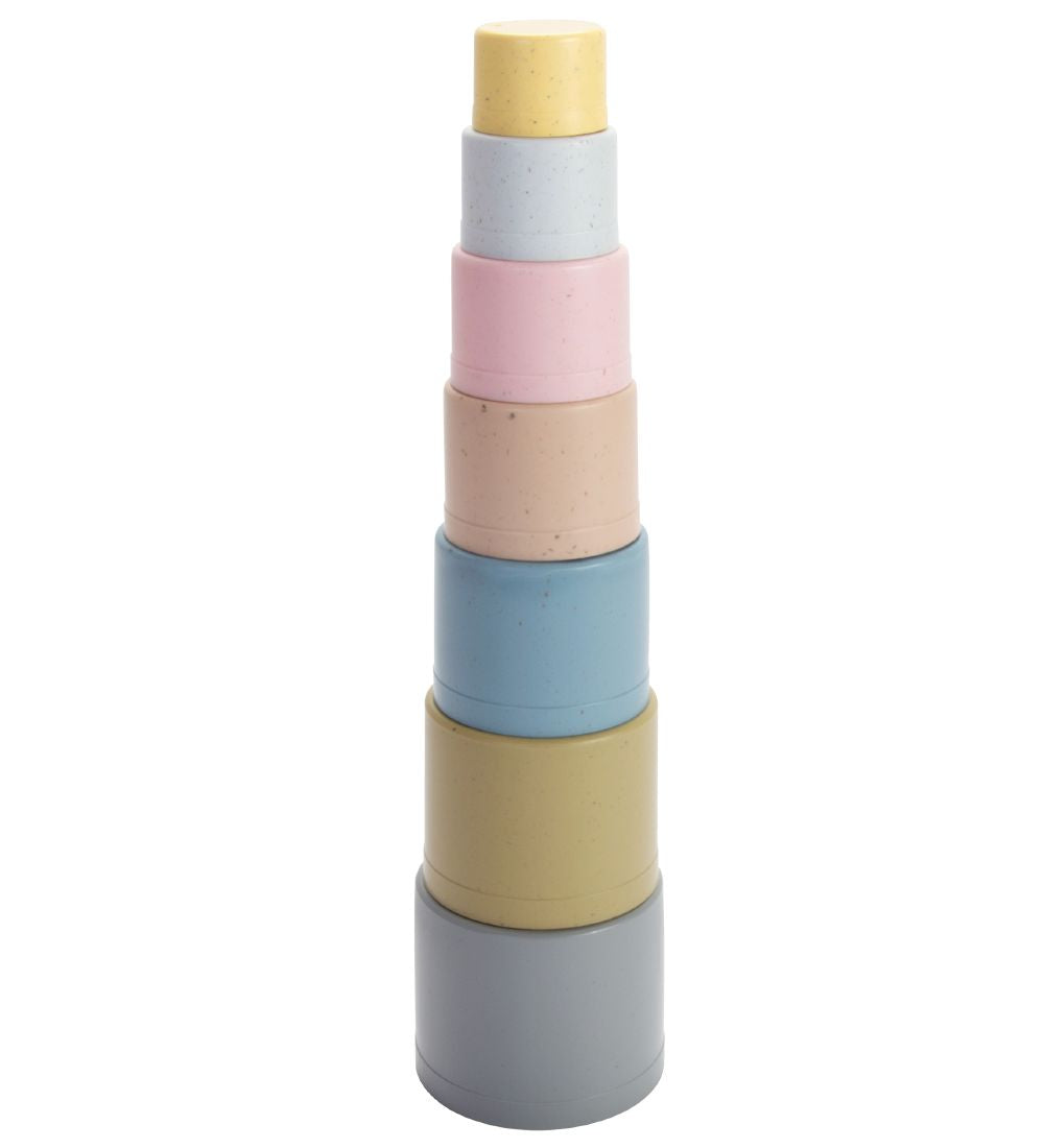 Stapeltoren 7 delig van milieu vriendelijk plastic!