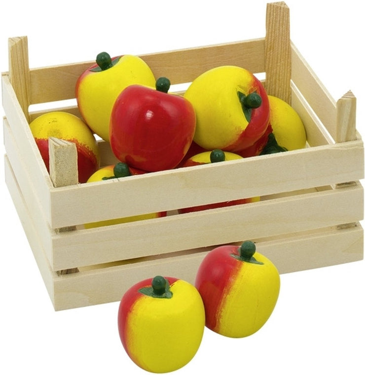 "Houten speelgoed appels – duurzaam en educatief kinderspeelgoed"