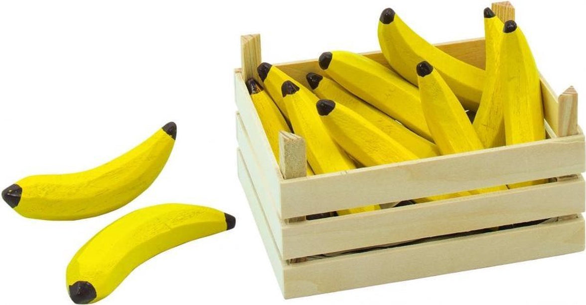 Houten speelgoed bananen