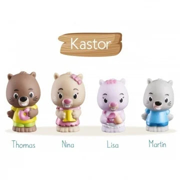 Kastor Family 4 stukst speelset
