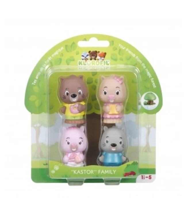 Kastor Family 4 stukst speelset